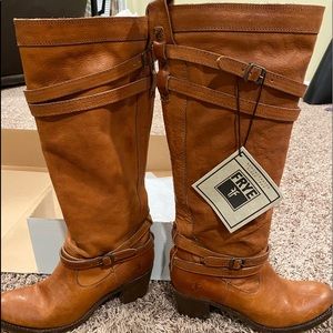 frye boots (jane strappy)